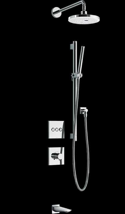 img shower g selection 01 TOTO Showers: Making Bath Time More Stimulating