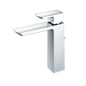 Single Lever Washbasin Faucet  (Semi-tall Vessel)  (w/ pop-up)