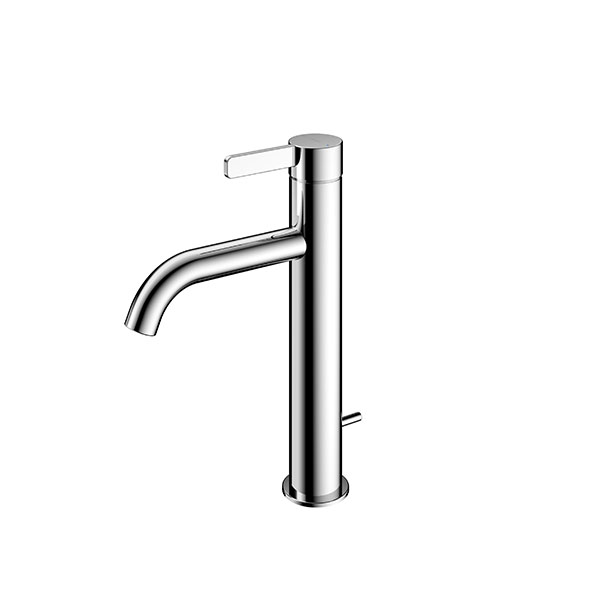 20200701085235 0 Single Lever Washbasin Faucet for Semi-tall Vessel w/Pop-up Waste