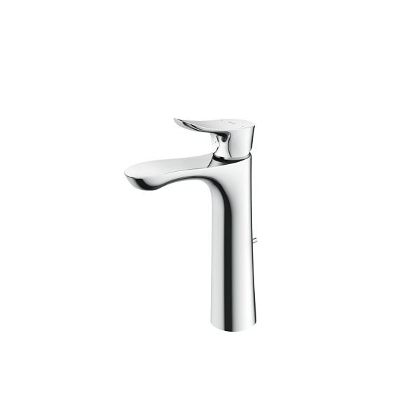 20200702084809 0 Single Lever Washbasin Faucet for Semi-tall Vessel w/Pop-up Waste