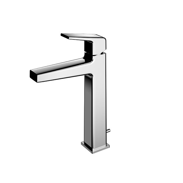 20200706075957 0 Single Lever Washbasin Faucet for Semi-tall Vessel w/Pop-up Waste