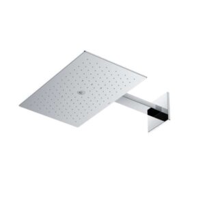 2 mode function with Square shape over head shower