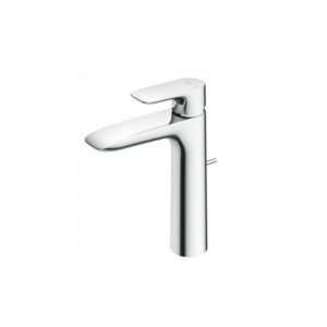 Single Lever Washbasin Faucet for Semi-tall w/Pop-up Waste