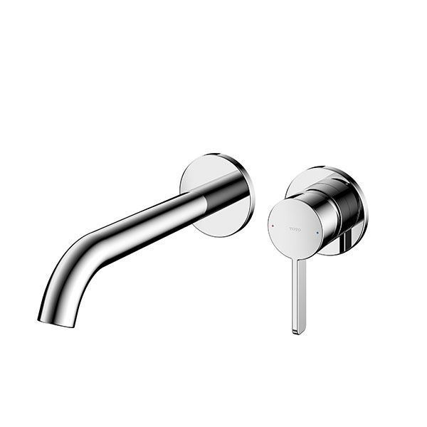 tlg11308 WALL MOUNTED WASHBASIN FAUCET LONG SPOUT W/O POP-UP WASTE